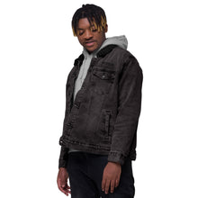 Load image into Gallery viewer, Denim sherpa jacket